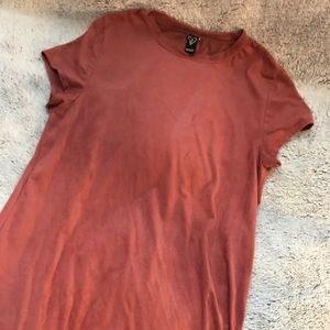 Blush, Velvet Mini Dress